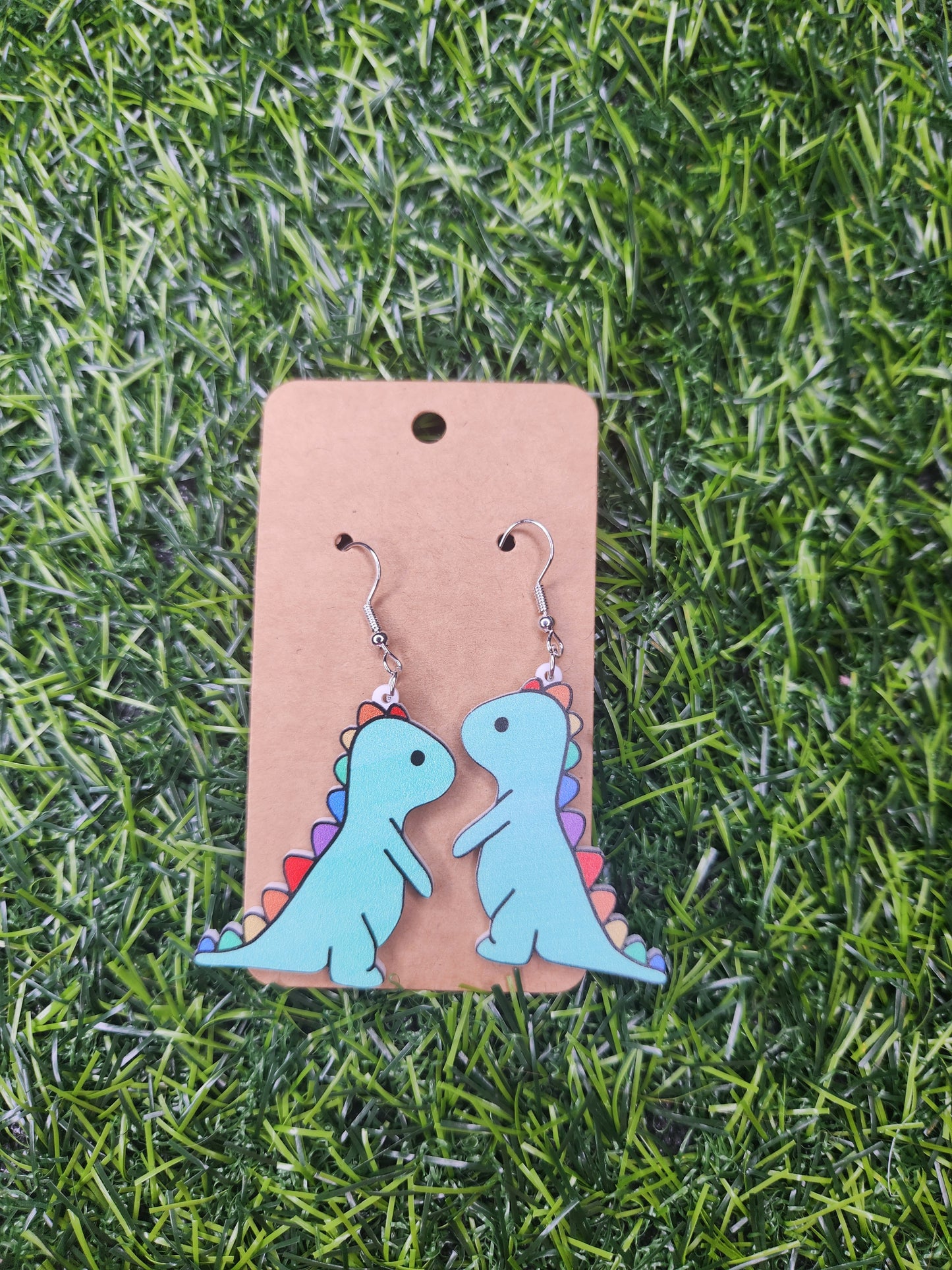 Green Rainbow Dinosaur