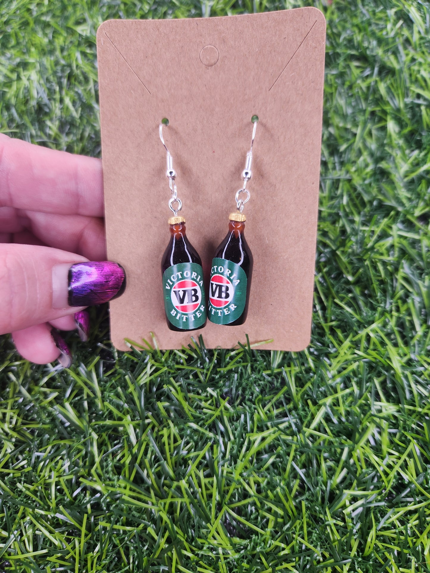 VB Bottle Dangle Earings