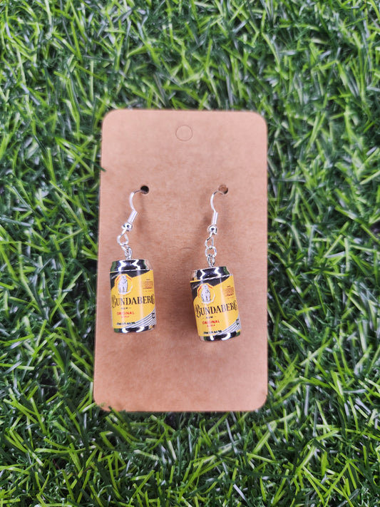 Bundy Can  Dangle Earings
