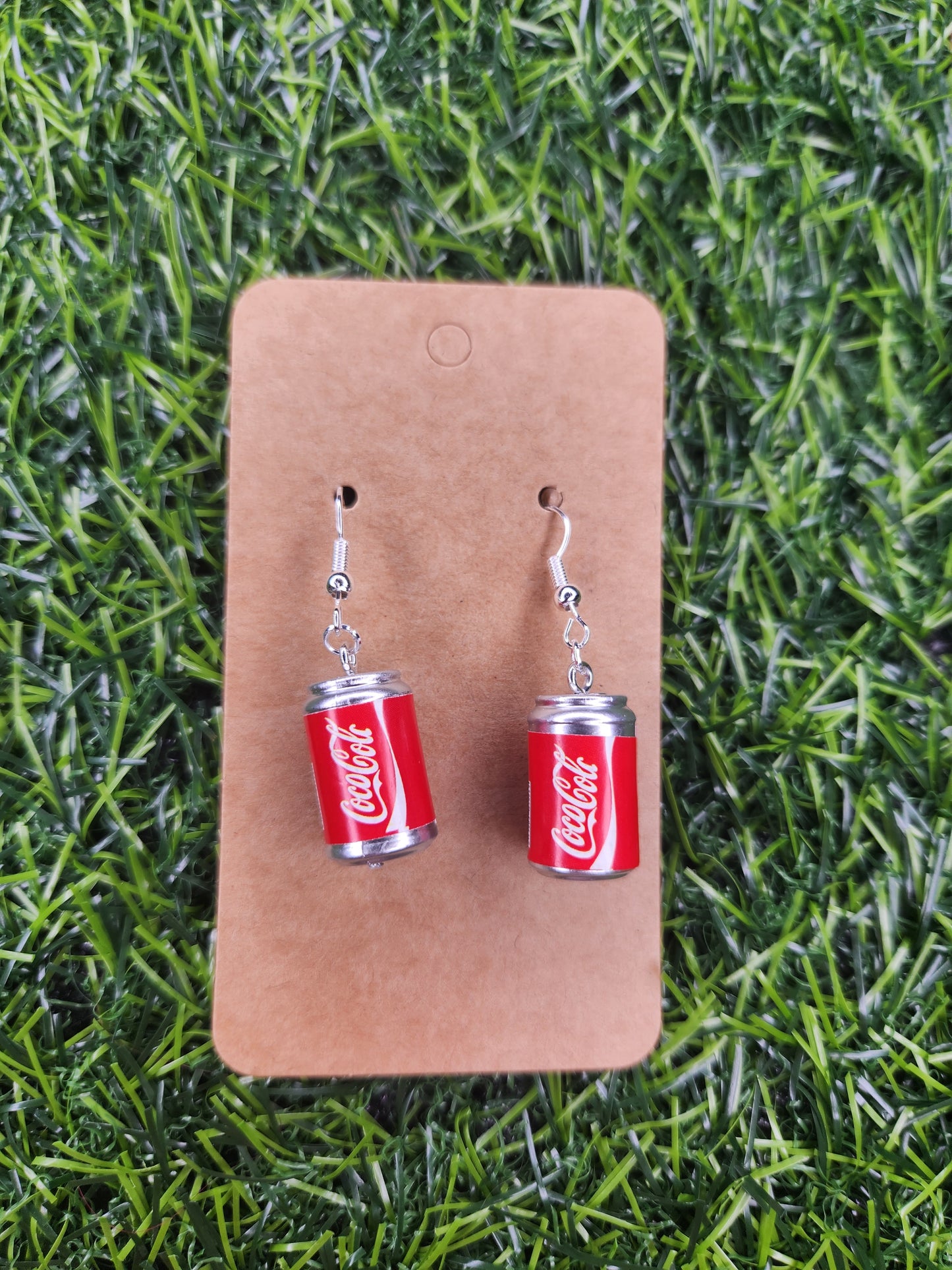 Cola Can  Dangle Earings