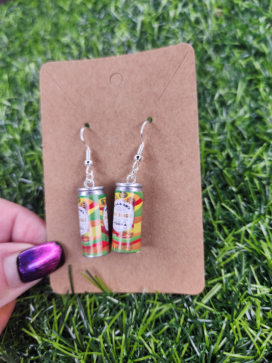 Fruit Tingle Can  Dangle Earings