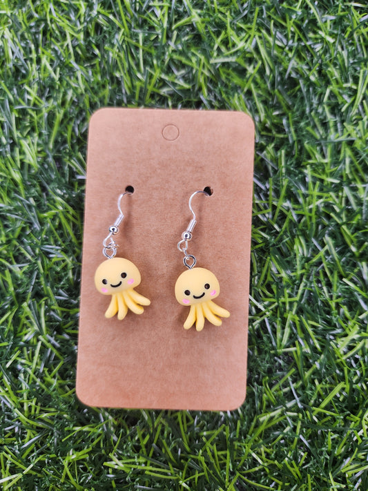 Cute Octopus Dangle Earrings