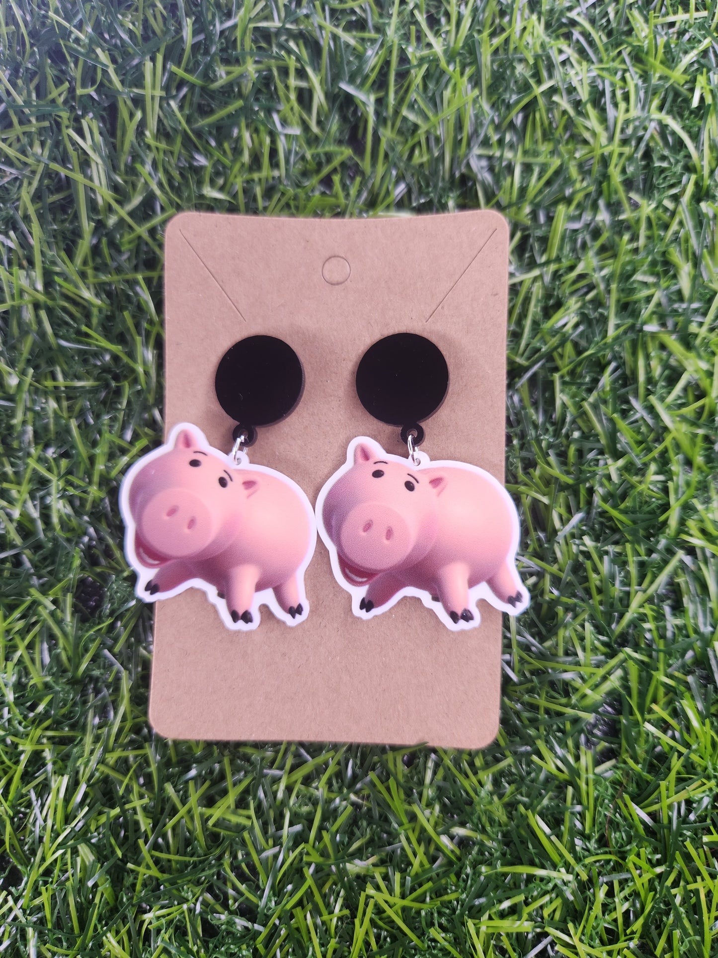 Toy Story Hamm Stud Dangle Earrings